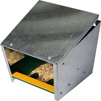 voerbak kippen buiten hang